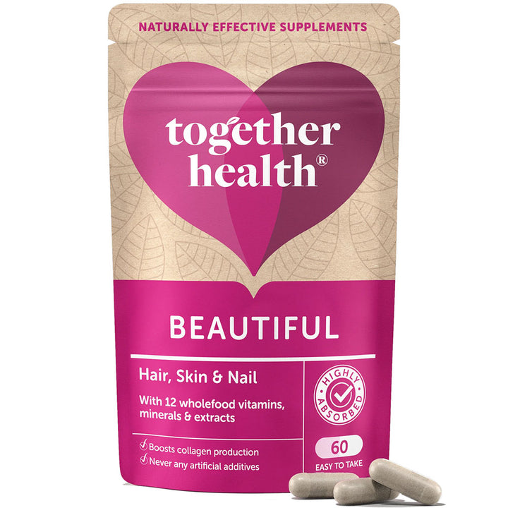 Together Health Beautiful Hair, Skin &amp; Nail Daily 60 Capsules