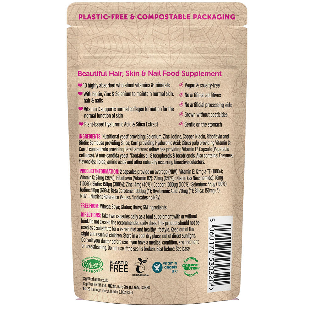 Together Health Beautiful Hair, Skin &amp; Nail Daily 60 Capsules