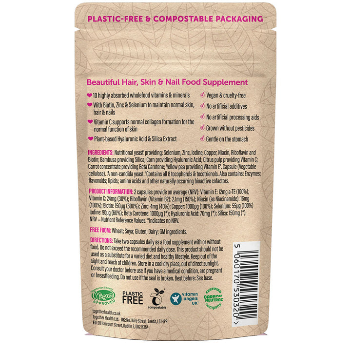 Together Health Beautiful Hair, Skin &amp; Nail Daily 60 Capsules