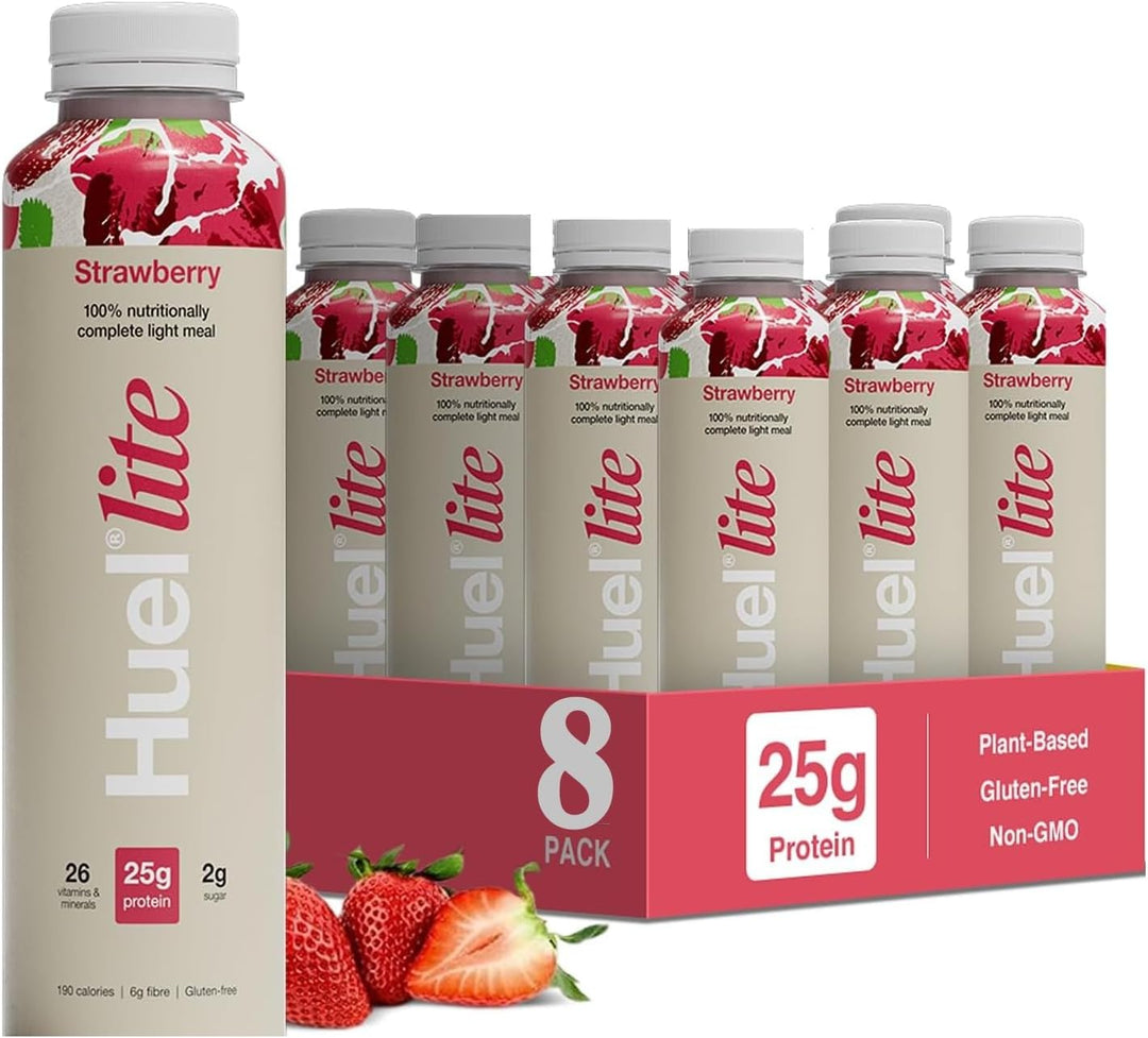 Huel Lite Ready-to-drink Strawberry | 500ml | Pack of 8