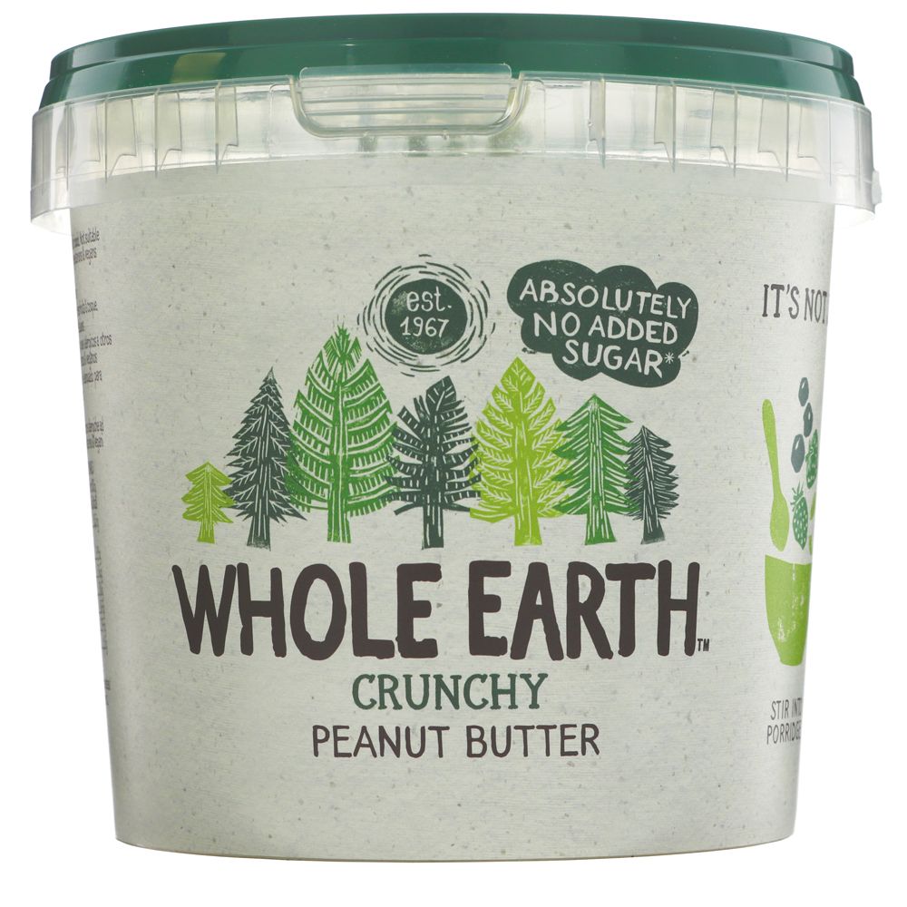 Whole Earth Peanut Butter Crunchy Original | 1kg