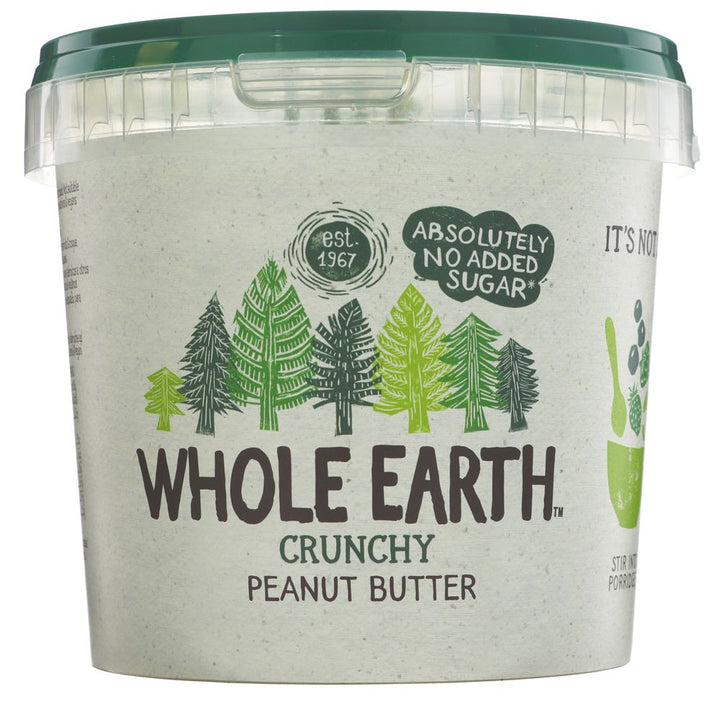 Whole Earth Peanut Butter Crunchy Original | 1kg