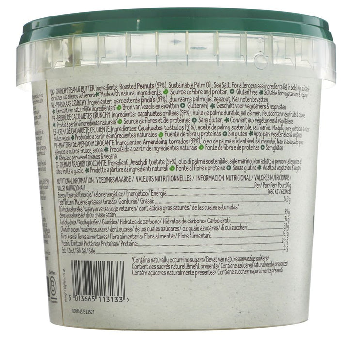 Whole Earth Peanut Butter Crunchy Original | 1kg
