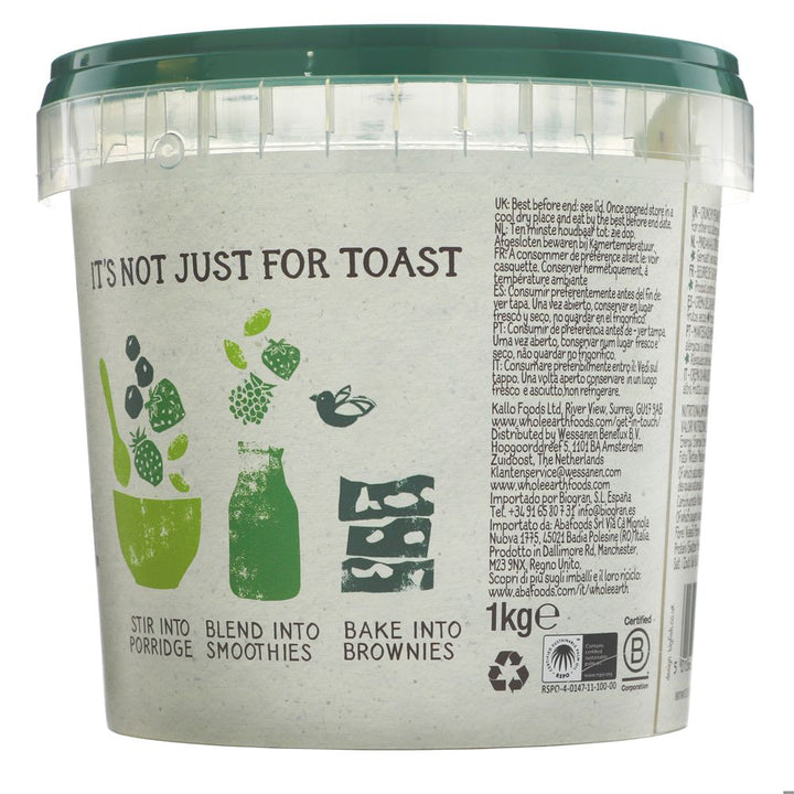 Whole Earth Peanut Butter Crunchy Original | 1kg