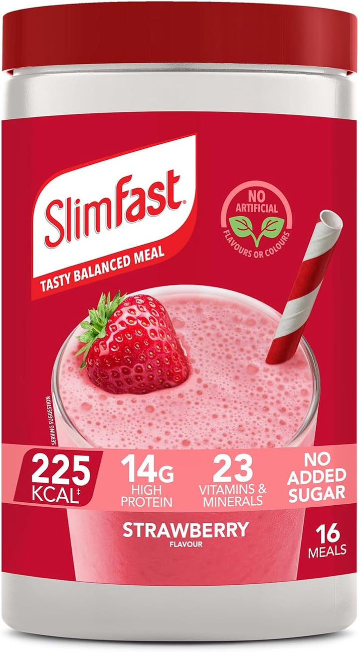 Slimfast Powder Strawberry | 16 Servings | 584g