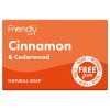 Friendly Soap - Cinnamon and Cedarwood Soap Bar 95g