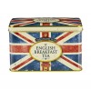 New English Teas Union Jack Tea Tin with 40 English Breakfast Teabags