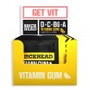 BlockHead Vitamin Gum 10 Pieces - Lemon Flavour - 12 Pack