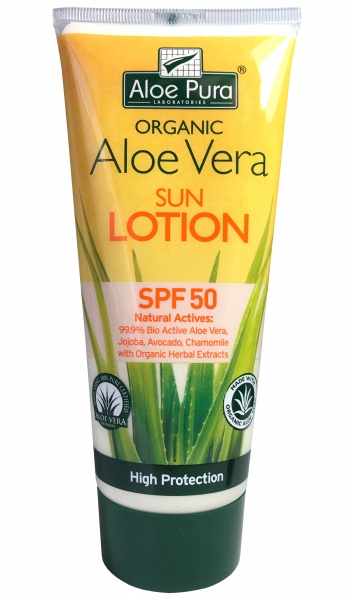 AloePura Aloe Vera Sun Lotion SPF50 200ml