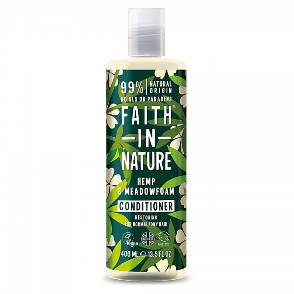 Faith in Nature Hemp & Meadowfoam Conditioner 400ml