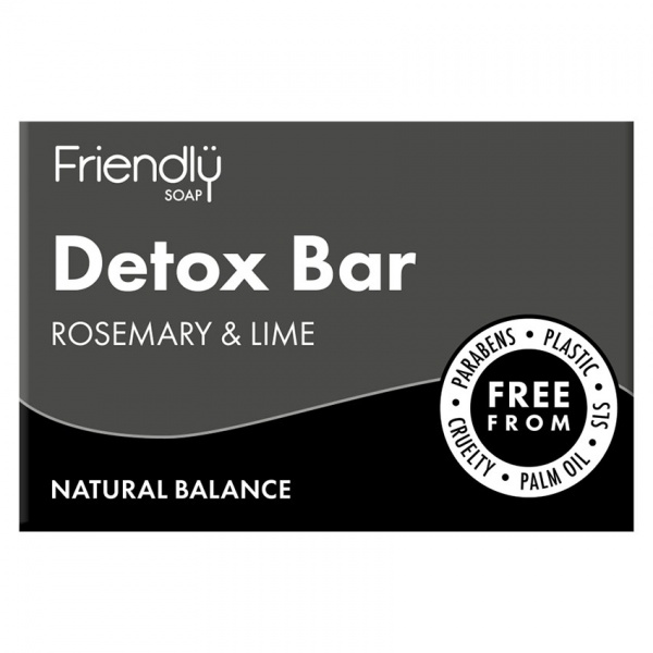 Friendly Soap Charcoal Detox Bar 95g