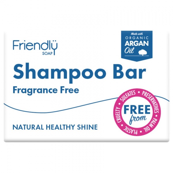 Friendly Soap - Shampoo Bar Fragrance Free 95g