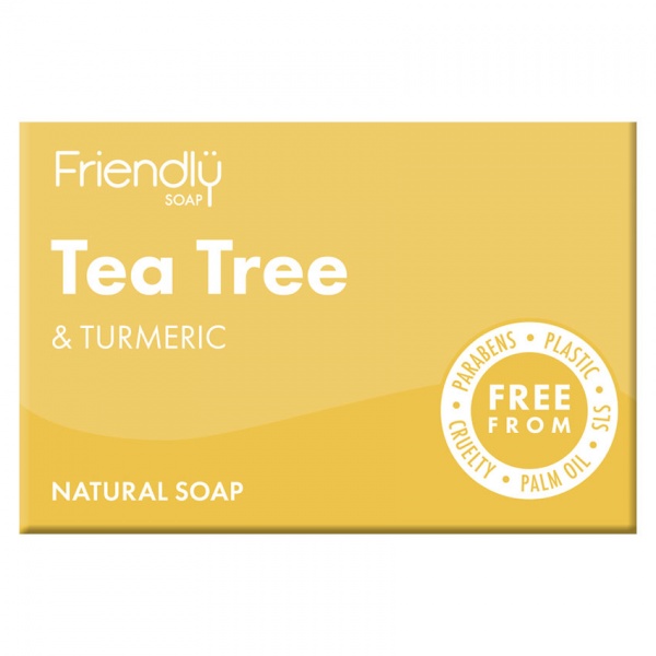 Friendly Soap Tea Tree & Turmeric Soap 95g