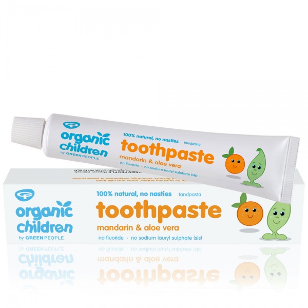 Green People Organic Children Mandarin & Aloe Vera Toothpaste 50ml
