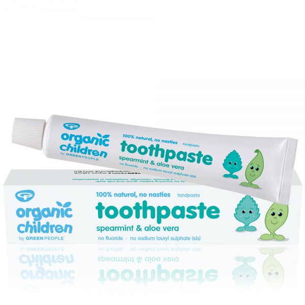 Green People Organic Children Spearmint & Aloe Vera Toothpaste 50ml