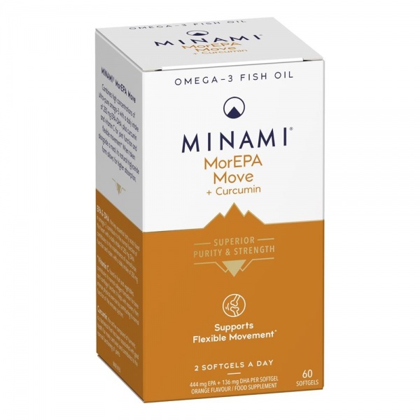 MINAMI MorEPA Move + Curcumin 60 Softgels