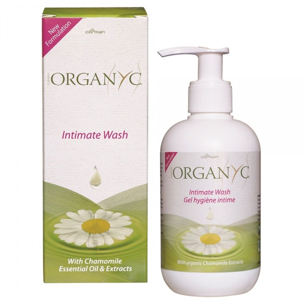 Organyc Natural Intimate Wash 250ml