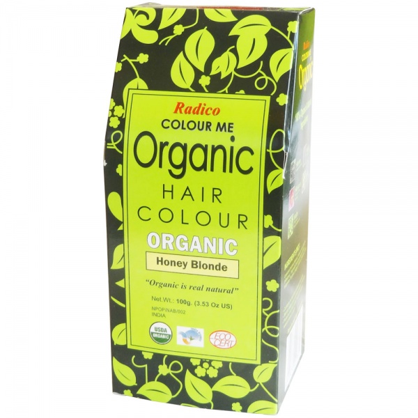 Radico Colour Me Organic Natural Hair Colour - Honey Blonde 100g