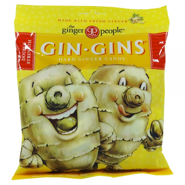 The Ginger People Gin Gins Double Strength Hard Candy Bag 150g