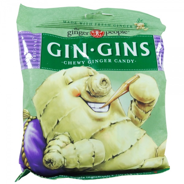 The Ginger People Gin-Gins Original Chewy Candy Bag 150g