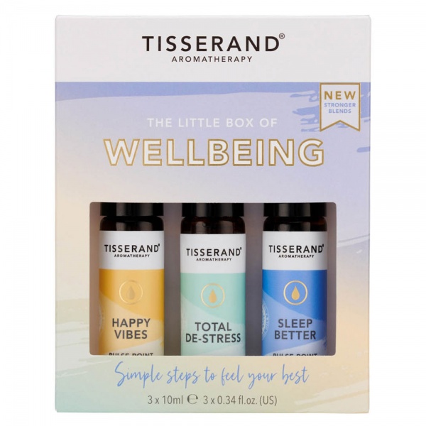 Tisserand The Little Box of Wellbeing (3 x 10ml Roller Balls)