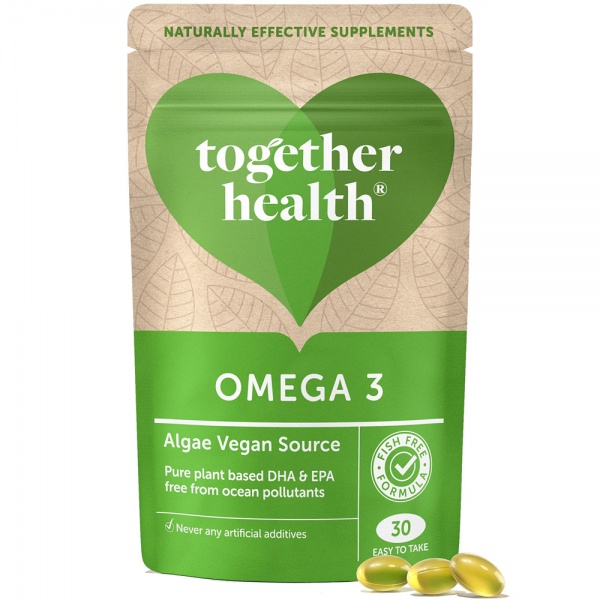 Together Health Omega 3 from DHA & EPA Rich Algae 30 Softgels