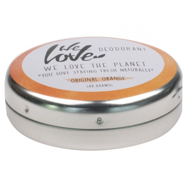 We Love the Planet Original Orange Cream Deodorant Tin 48g