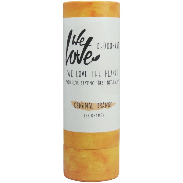 We Love the Planet Original Orange Stick Deodorant 65g