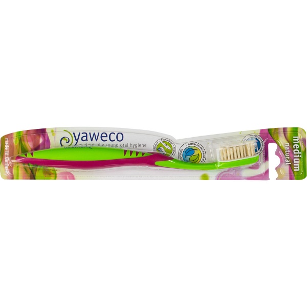 Yaweco Natural Medium Toothbrush