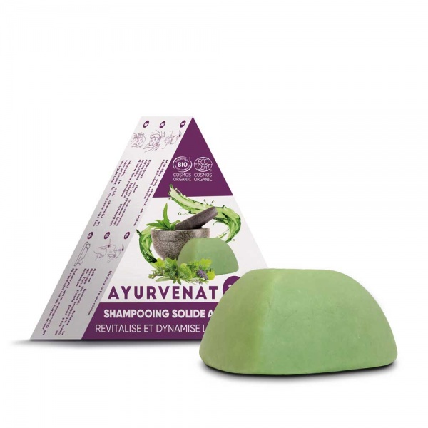 Ayurvenat Solid Shampoo with 18 Plants 50g