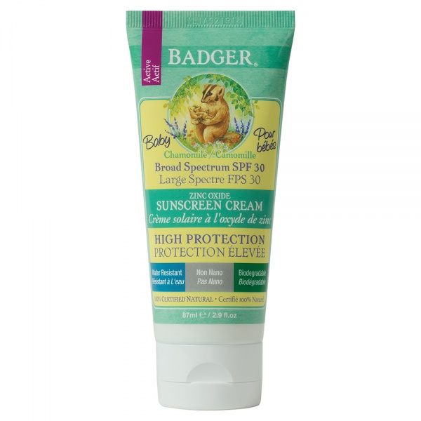 Badger Baby Sunscreen Broad Spectrum SPF30 87ml