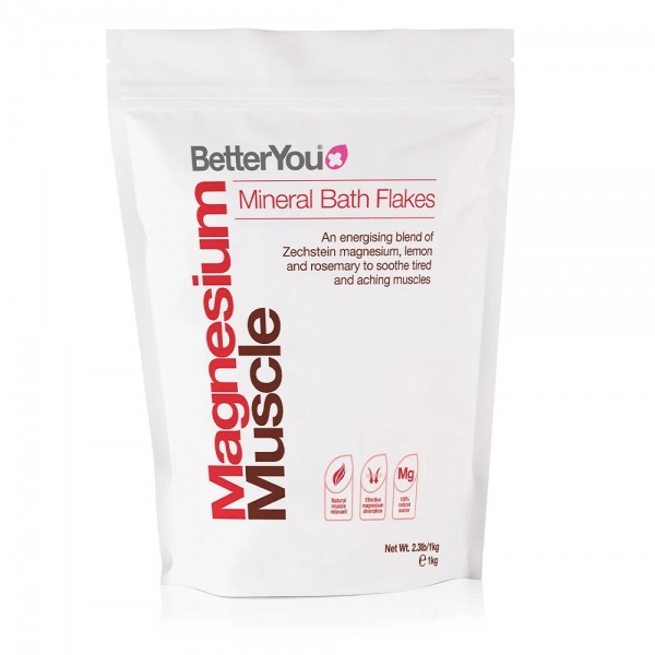 BetterYou Magnesium Muscle Bath Flakes 1000g