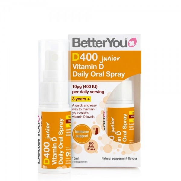BetterYou DLux Junior Vitamin D Daily Oral Spray 15ml
