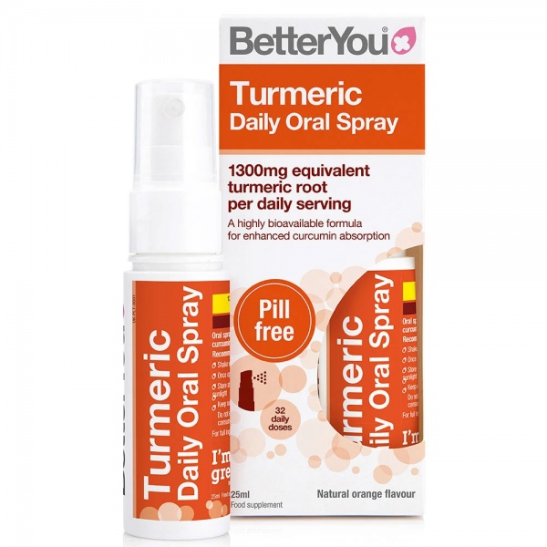 BetterYou Turmeric Oral Spray 25ml