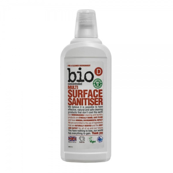 Bio-D Concentrated Multi Surface Sanitiser 750ml