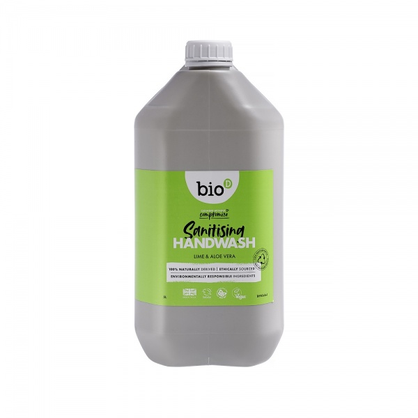 Bio-D Lime & Aloe Vera Sanitising Hand Wash 5 Litre