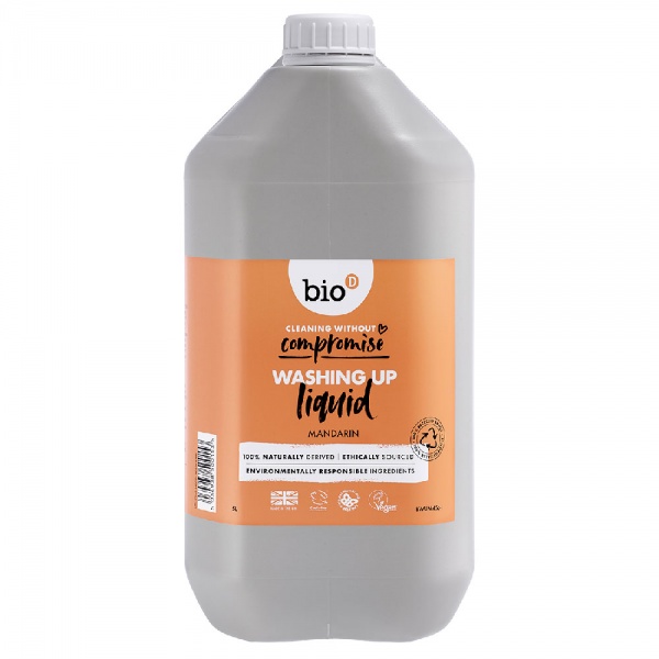 Bio-D Washing Up Liquid - Mandarin 5000ml