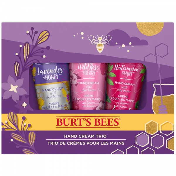 Burt's Bees Hand Cream Trio Spring Gift Set