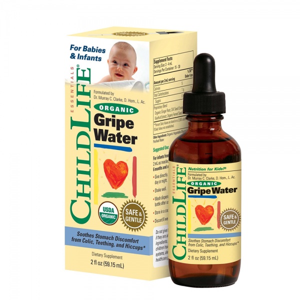 ChildLife Essentials Organic Gripe Water 60ml/ 2fl.oz