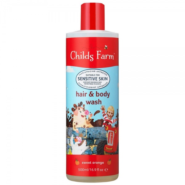 Childs Farm Hair & Body Wash - Sweet Orange 500ml