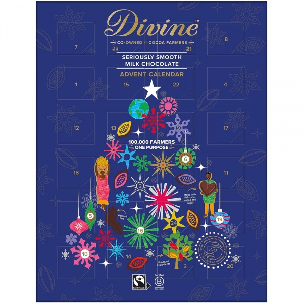 Divine Milk Chocolate Advent Calendar 85g