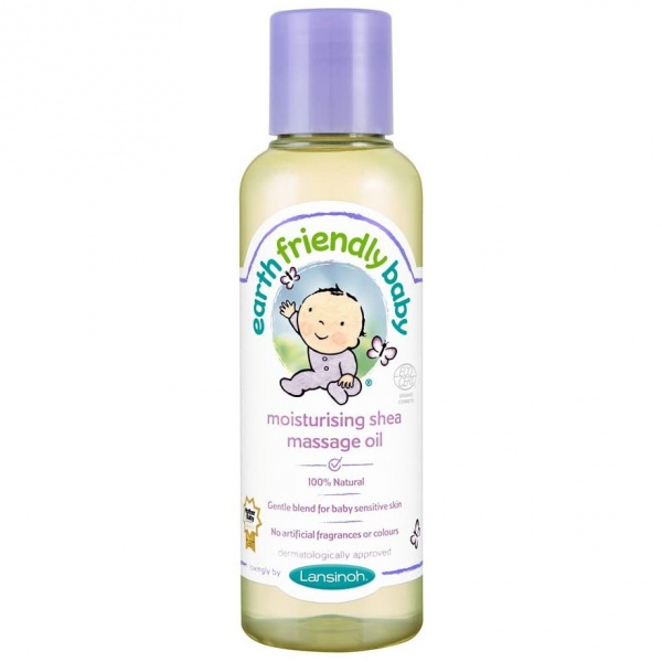 Earth Friendly Baby Shea Butter Massage Oil 125ml