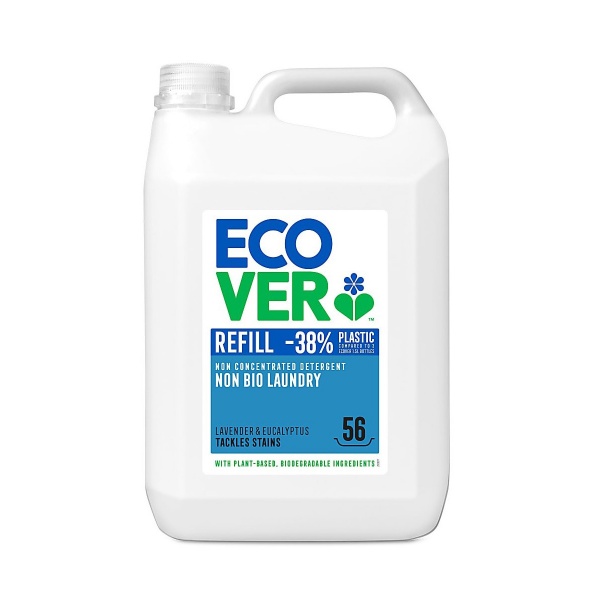 Ecover Non-Bio Laundry Liquid Lavender & Eucalytus 5lt