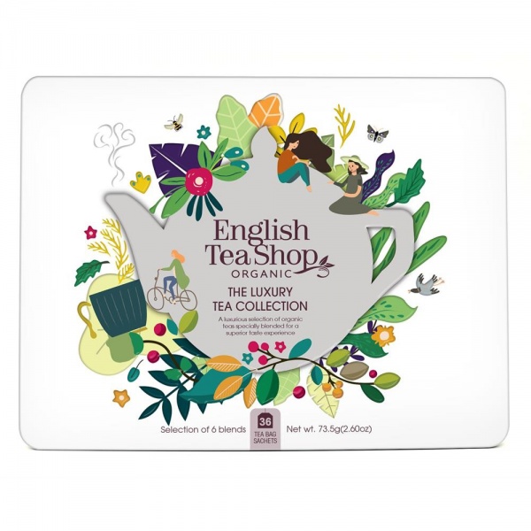 English Tea Shop Luxury Tea Collection Gift Tin 36 Tea Bags