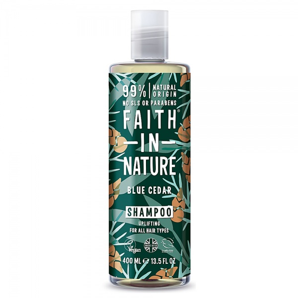 Faith in Nature Men Blue Cedar Shampoo 400ml