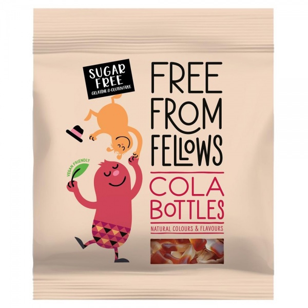 Free From Fellows Vegan Jellies Cola Bottles 100g