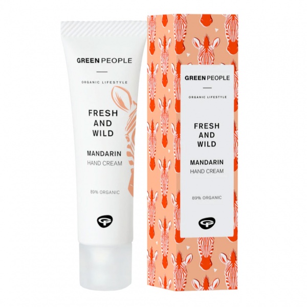 Green People Fresh and Wild Mandarin Hand Cream 30ml