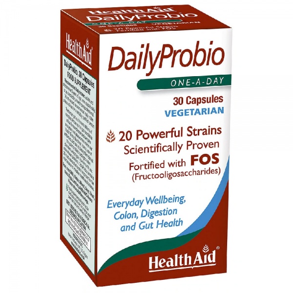 HealthAid Daily Probio 30 Vegetarian Capsules