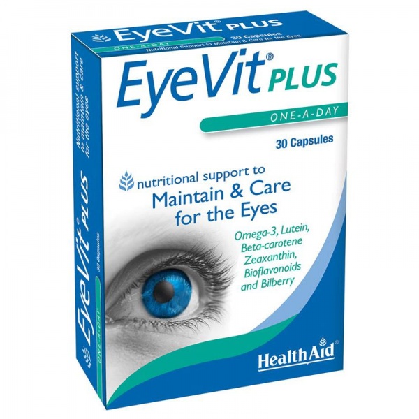 HealthAid EyeVit Plus 30 Capsules