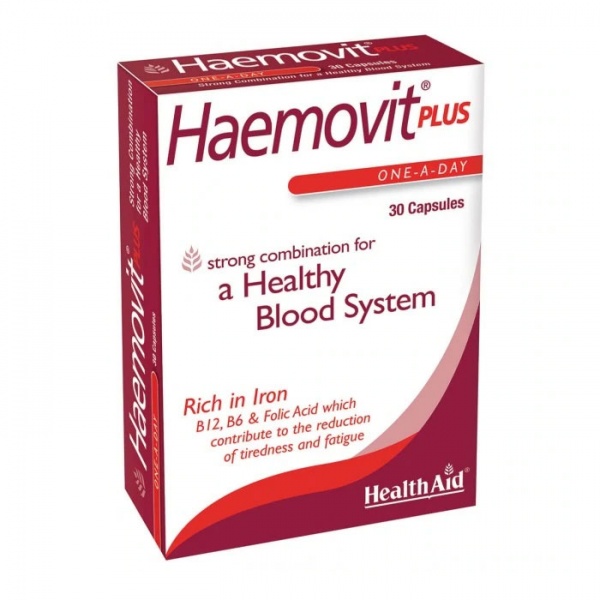 HealthAid Haemovit Plus 30 Capsules